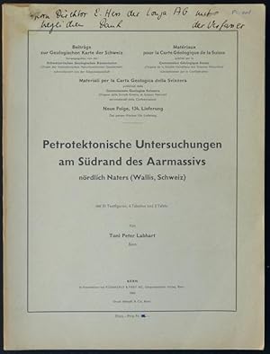 Petrotektonische Untersuchungen am Südrand des Aarmassivs nördlich Naters (Wallis, Schweiz). Mit ...