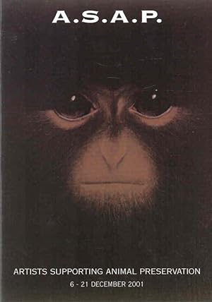 Immagine del venditore per A.S.A.P. Artists Supporting Animal Preservation venduto da lamdha books