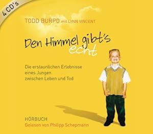 Seller image for Den Himmel gibt's echt. 4 CDs : Die erstaunlichen Erlebnisse eines Jungen zwischen Leben und Tod for sale by AHA-BUCH GmbH