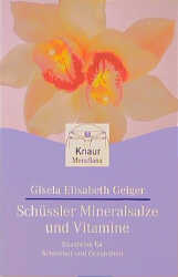Bild des Verkufers fr Schssler-Mineralsalze und Vitamine zum Verkauf von Antiquariat Armebooks