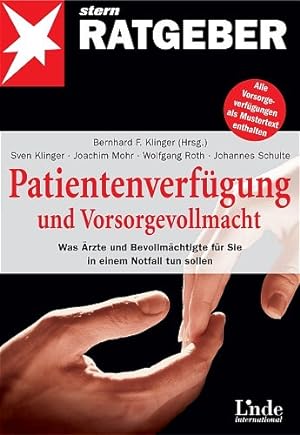 Seller image for Patientenverfgung und Vorsorgevollmacht for sale by Antiquariat Armebooks