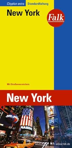 Falk Cityplan Extra Standardfaltung International New York mit Straßenverzeichnis