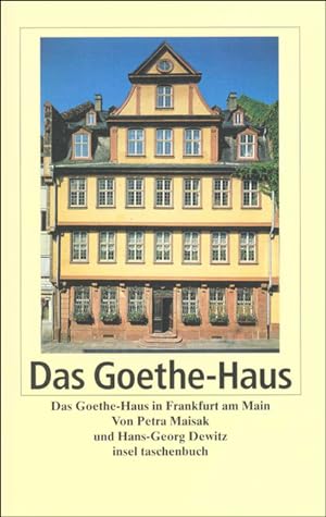 Bild des Verkufers fr Das Frankfurter Goethe-Haus (insel taschenbuch) zum Verkauf von Antiquariat Armebooks