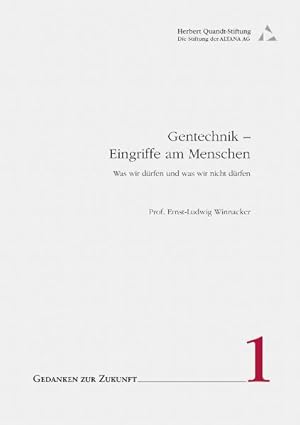 Seller image for Gentechnik - Eingriffe am Menschen for sale by Antiquariat Armebooks