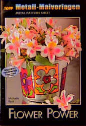 Bild des Verkufers fr Metall-Malvorlagen: Flower Power zum Verkauf von Antiquariat Armebooks