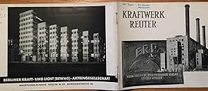 Kraftwerk Reuter. Wiederaufbau im Luftbrückenjahr 1948 / 49 mit Erp - Mitteln.