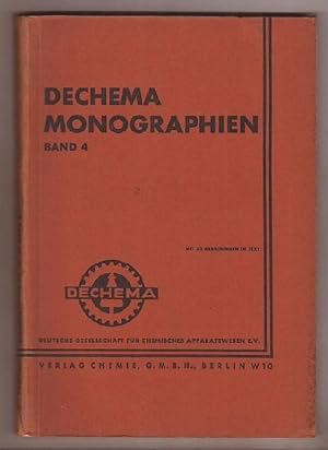 Dechema-Monographien Nr. 38-47, Band 4: 10 [Zehn] Vorträge zum Thema "Trennen fester und flüssige...