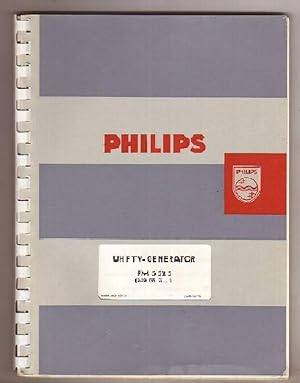 Philips UHF TV-Generator PM 5525 Manual [Bedienungsanleitung in englischer Sprache].