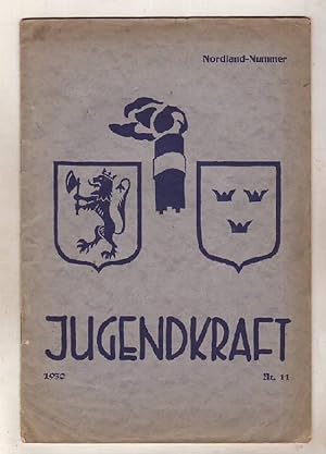 Imagen del vendedor de Jugendkraft. Monatsblatt der jngeren deutschen B.K.ler [Bund Deutscher Bibelkreise]. Nordland-Nummer. 21. Jahrg. (1930), Heft 11, Neblung 1930. a la venta por Kunze, Gernot, Versandantiquariat