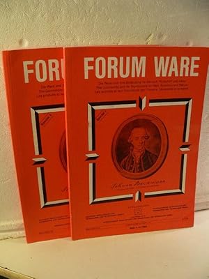 Forum Ware - Internationale Zeitschrift für Warenwissen. Herausgeber: Internationale Gesellschaft...