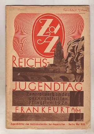 Jugendblätter des Zentralverbandes der Angestellten, 9. Jahrg. 1928, Heft 5 (Mai-Heft).