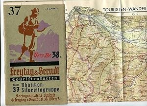 Freytag & Berndt Touristenkarten, Blatt 37: Rhätikon-Silvrettagruppe. Maßstab 1 : 100.000. Stand ...