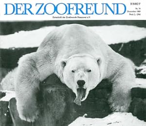 Imagen del vendedor de Der Zoofreund - Zeitschrift d. Zoofreunde Hannover; Nr. 74 a la venta por Schueling Buchkurier