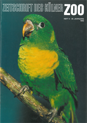 Image du vendeur pour Die Zeitschrift des Klner Zoos H. 4, 39. JG mis en vente par Schueling Buchkurier
