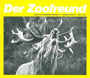 Image du vendeur pour Der Zoofreund - Zeitschrift d. Zoofreunde Hannover; Nr. 45 mis en vente par Schueling Buchkurier