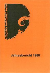 Bild des Verkufers fr Jahresbericht 1988 zum Verkauf von Schueling Buchkurier