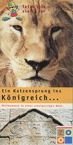 Bild des Verkufers fr Faltblatt/Kurzinfo ("Ein Katzensprung ins Knigreich.") zum Verkauf von Schueling Buchkurier