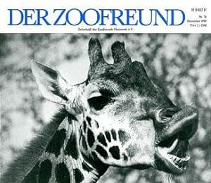 Bild des Verkufers fr Der Zoofreund - Zeitschrift d. Zoofreunde Hannover; Nr. 78 zum Verkauf von Schueling Buchkurier