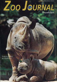 Bild des Verkufers fr Zoo-Journal Ausg. 1; Herbst/Winter 1994/95 zum Verkauf von Schueling Buchkurier