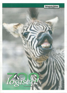 Bild des Verkufers fr Zoologisch! Juni 2012 - Zeitungsbeilage des Zoos Dresden in Zusammenarbeit mit der Schsischen Zeitung zum Verkauf von Schueling Buchkurier