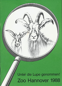 Bild des Verkufers fr Unter die Lupe genommen!", Jahresbericht 1988 zum Verkauf von Schueling Buchkurier