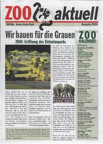 Immagine del venditore per Zoo aktuell 2004 "Wir bauen fr die Grauen" venduto da Schueling Buchkurier