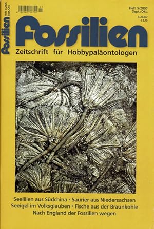 Imagen del vendedor de Fossilien. Zeitschrift fr Hobbypalontologen. 22. Jahrgang, Heft 5, September/Oktober 2005 a la venta por Schueling Buchkurier