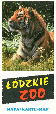 Image du vendeur pour Faltplan: Lodzkie Zoo (Tiger) mis en vente par Schueling Buchkurier