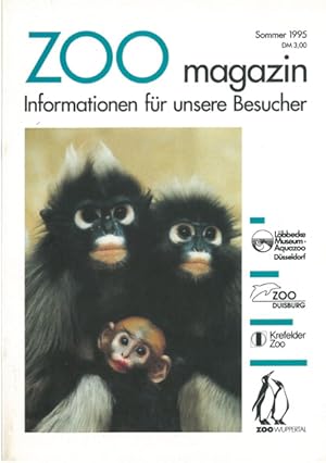 Bild des Verkufers fr ZOOmagazin NRW Sommer 1995 (Themen u. a.: knstliche Vermehrung von Korallen im Zoo Dsseldorf, Koalas im Zoo Duisburg, Kolibris in der Freiflughalle des Wuppertaler Zoos) zum Verkauf von Schueling Buchkurier