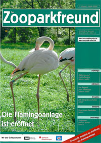 Bild des Verkufers fr Der Zooparkfreund 15. Jahrgang / Ausgabe 2/2009 zum Verkauf von Schueling Buchkurier