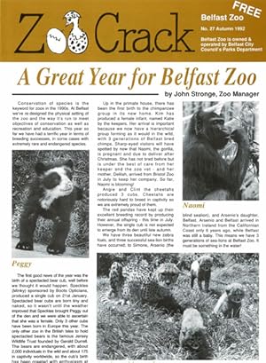 Seller image for Zoo Crack, no.27 Autumn 1992 for sale by Schueling Buchkurier