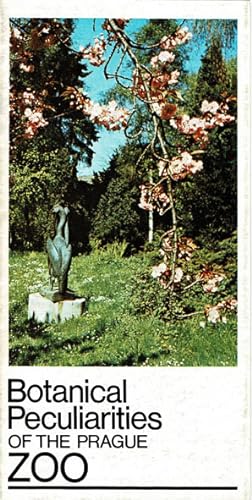 Seller image for Botanical Peculiarities of the Prague Zoo (Skultpur eines Wasservogels, ins Bild hngender Zweig mit apricot farbenen Blten) for sale by Schueling Buchkurier