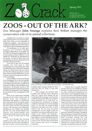 Seller image for Zoo Crack, no. - Spring 1993 for sale by Schueling Buchkurier