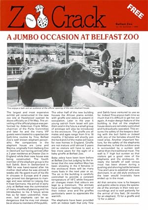 Seller image for Zoo Crack, no.18 Summer 1988 for sale by Schueling Buchkurier