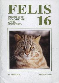 Bild des Verkufers fr Jahresbericht Felis (16. Jahrgang, 98) Jabe 97 zum Verkauf von Schueling Buchkurier