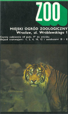 Seller image for Faltplan mit Kurzinfos (Tiger) for sale by Schueling Buchkurier