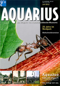 Imagen del vendedor de Aquarius, Das Magazin des Aquazoo/ Lbbecke-Museums, Nr. 29/ Juli 2012 a la venta por Schueling Buchkurier