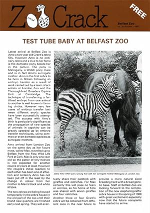 Seller image for Zoo Crack, no.16 Autumn 1987 for sale by Schueling Buchkurier