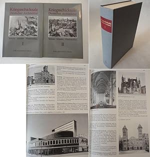 Seller image for Kriegsschicksale deutscher Architektur. Verluste - Schden - Wiederaufbau. Eine Dokumentation fr das Gebiet der Bundesrepublik Deutschland. Band I: Nord / Band II: Sd * 2 Bnde, O r i g i n a l- Ausgabe mit O r i g i n a l - S c h u t z u m s c h l a g und V e r l a g s s c h u b e r for sale by Galerie fr gegenstndliche Kunst