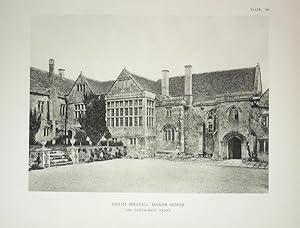 Original Antique Photograph Illustration of Holcombe Court in Devonshire, By Garner & Stratton, P...
