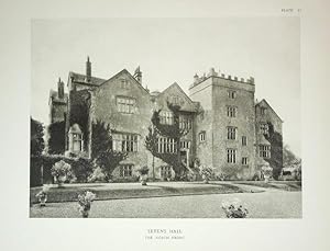 Original Antique Photograph Illustration of Levens Hall, Kendal in Cumbria, By Garner & Stratton,...