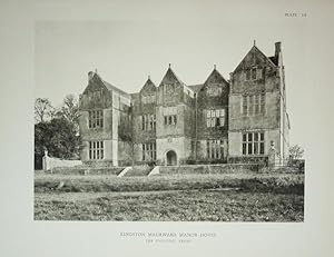 Original Antique Photograph Illustration of Kingston Maurward Manor House in Dorset, By Garner & ...