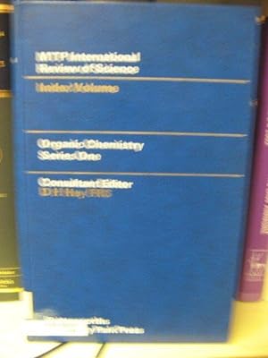 Bild des Verkufers fr Organic Chemistry Series One: Index Volume (MTP International Review of Science) zum Verkauf von PsychoBabel & Skoob Books