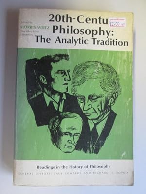 Imagen del vendedor de 20th-Century Philosophy: The Analytic Tradition a la venta por Goldstone Rare Books