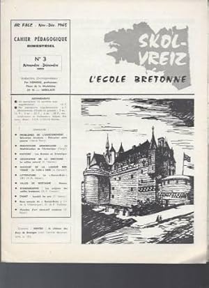 Skol-vreiz - L'école Bretonne - Cahier pédagogique N° 4