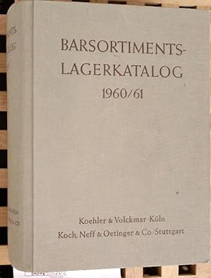 Barsortiments-Lagerkatalog 1960 / 61. 71. Band II, Konin-Zyw. ( Buchgroßhandlung )