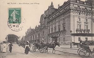 Paris. Gare d'Orléans, quai d'Orsay.