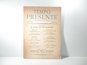 Tempo presente. Informazione e discussione, n. 8, agosto 1961