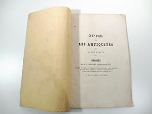 Coup - d'oeil sur les antiquites du Duche' d'Aoste. memoire de M. Le Chevalier Jean Antoine Gal.m...