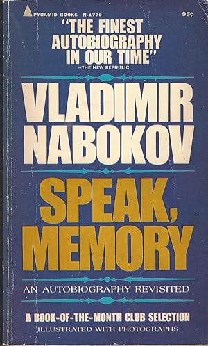 Image du vendeur pour Speak, Memory : An Autobiography Revisited mis en vente par BYTOWN BOOKERY